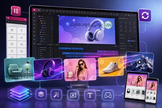 اسلایدر قالب وودمارت